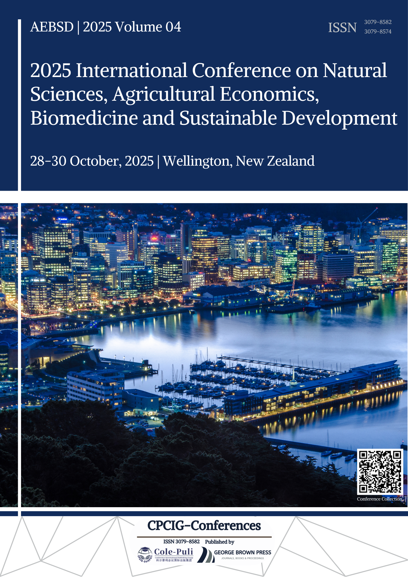 					View Vol. 4 (2025): 2025 International Conference on Natural Sciences, Agricultural Economics, Biomedicine and Sustainable Development (AEBSD 2025)
				